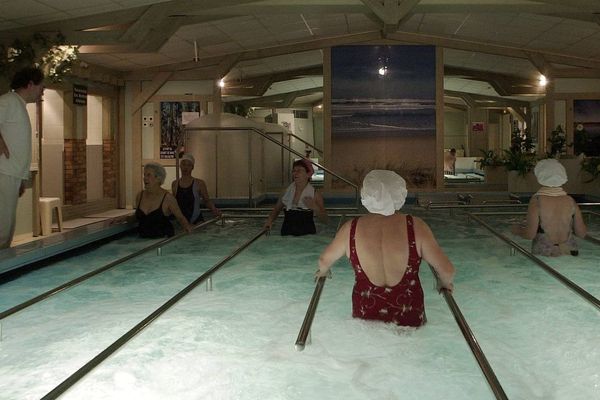 Les thermes de Jean-Louis Berot, le 26 février 2003.