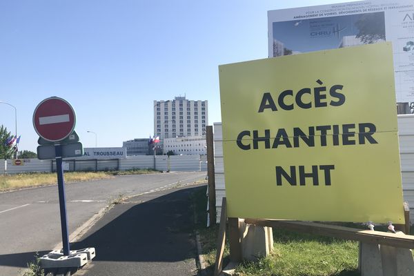 Le chantier de restructuration de l'hôpital Trousseau à Chambray-lès-Tours va durer de fin 2023 à fin 2028