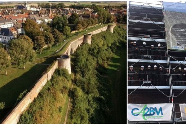 Les remparts de Montreuil vont être en chantier pendant 10 mois.