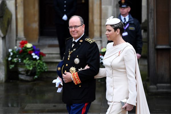 Le prince Albert II et la princesse Charlène de Monaco ont assisté à la cérémonie qui a duré environ deux heures.