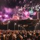 Feu d'artifice du 14 juillet 2022 à Lyon.