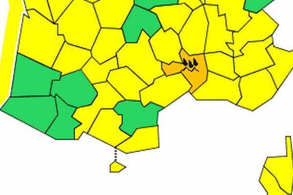 Le Var et les Alpes-maritimes sont placés en vigilance jaune