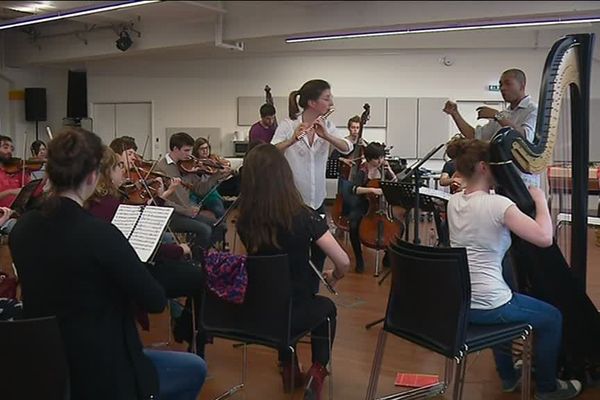 L'Orchestre de Chambre de Lyon en répétition générale