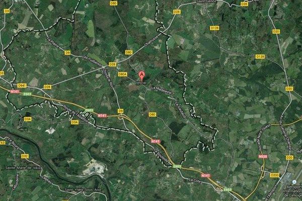 L'accident a eu lien sur la RN 141, dans le sens Angoulême-Limoges, 3 kms avant la sortie "Verneuil".