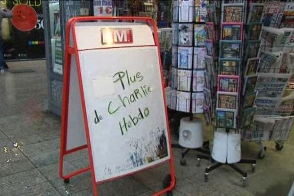 Charlie Hebdo : rupture de stock à Lyon - 14/1/15