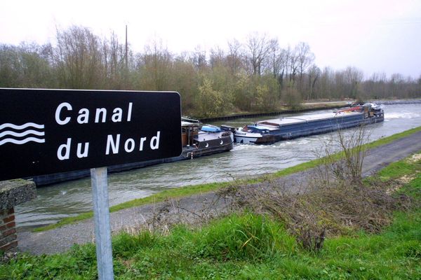 La nouvelle infrastructure empruntera en partie le tracé actuel du canal du Nord.