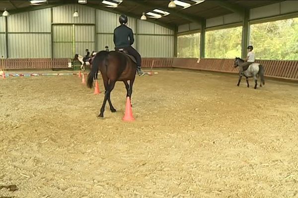 À Mouzon, le centre éducatif renforcé propose aux jeunes en réinsertion des ateliers équitation.