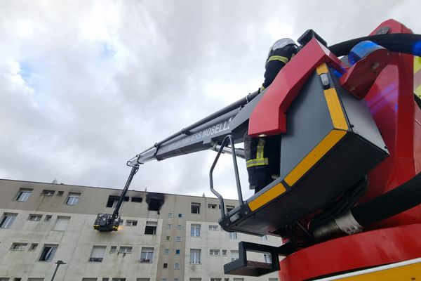 Un Incendie mortel dans un appartement à Guénange fait une victime.