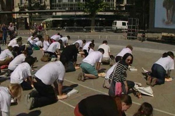 Objectif : former 500 personnes dans la journée