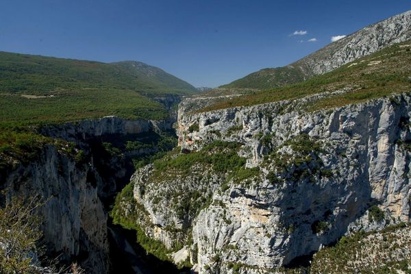 Le randonneur a dit qu'il s'était perdu dans les Gorges du Verdon.