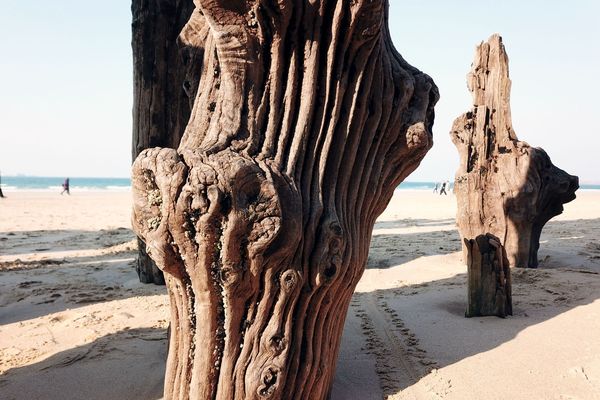 Brise-lames à Saint-Malo