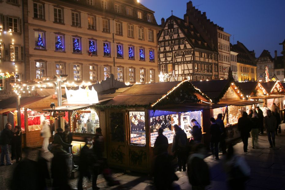 Strasbourg un marché de Noël plus sobre avec moins d'illuminations et