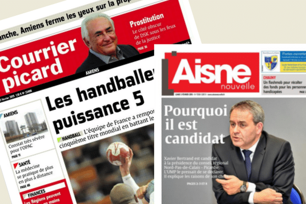 Le Courrier Picard est à l'équilibre, L'Aisne Nouvelle pas tout à fait.