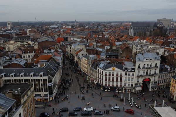 Lille vue d'en haut