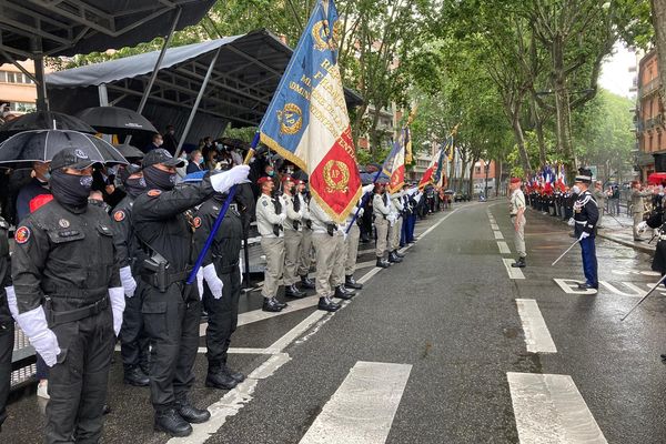 Défilé du 14 juillet à Toulouse. 2021.