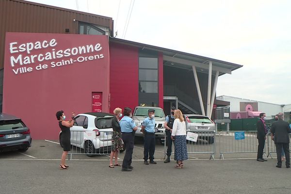 Haute-Garonne - L'espace Marcaissonne de Saint-Orens transformé en centre de vaccination a été vandalisé dans la nuit du 16 au 17 août 2021. 