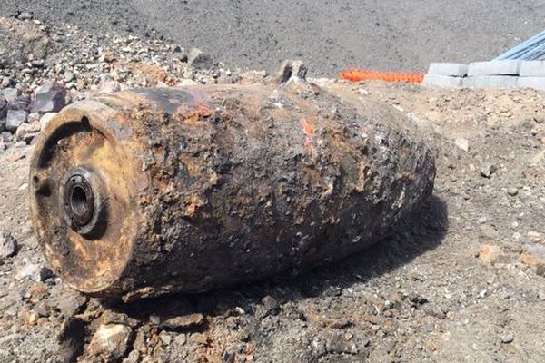 La bombe datant de la Seconde Guerre Mondiale, désamorcée le 12 juillet, avenue Jean-Rondeau à Rouen