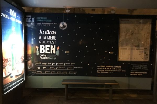 "Ben", le bus de nuit ramène les fêtards de leur soirée clermontoise. 