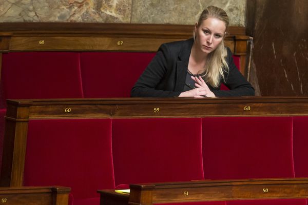 Marion Marechal-Le Pen, le 9 mai 2017 à l'Assemblée Nationale.