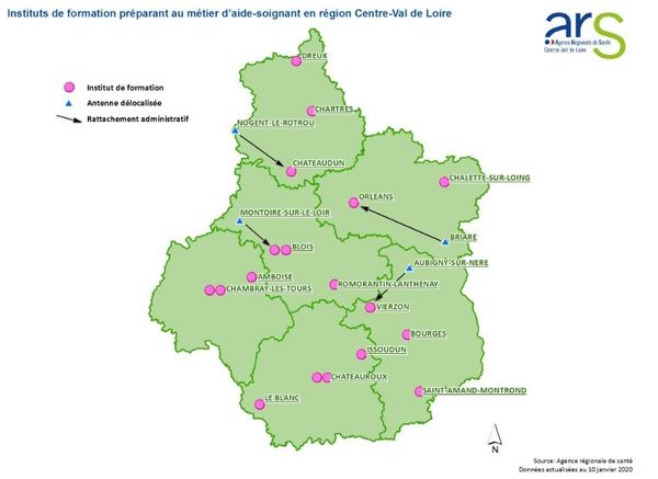 Sante La Region Centre Val De Loire Et L Ars Lancent Une Campagne Pour Recruter Des Aides Soignants