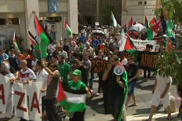 Troisième mobilisation pour les Montpelliérains depuis le début des bombardements sur Gaza.