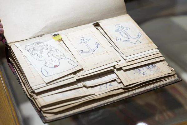 Carnets de tatouage du Professeur Lacassagne