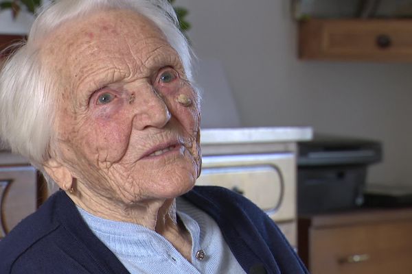 Solange Demorgny a fêté ses 108 ans le 10 mars dernier