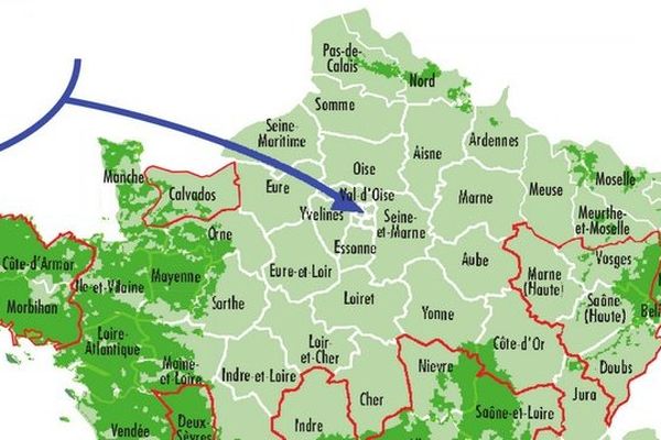 gaz radon en france carte Le radon, gaz radioactif cancérigène présent en Nord Pas de Calais 