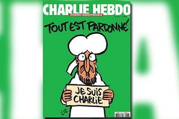 La "une" de Charlie-Hebdo du mercredi 14 janvier 2015