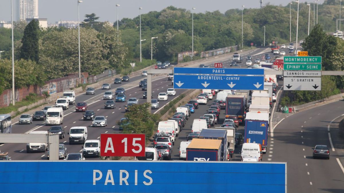 La circulation sur lA 15 est partiellement ré-ouverte