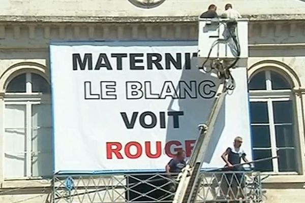 La maternité du centre hospitalier du Blanc (36) a fermé en octobre 2018.