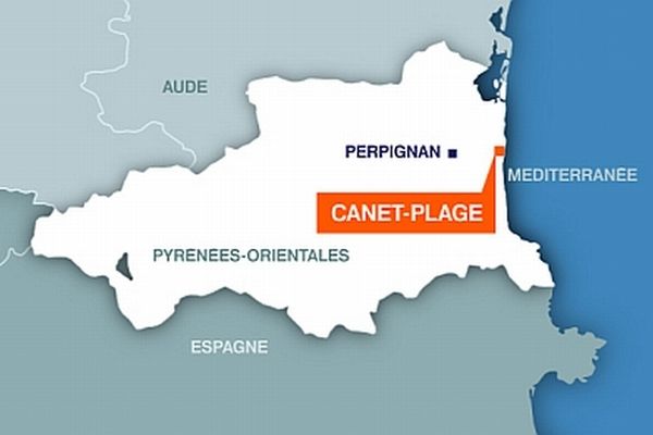 Carte Canet-Plage (Pyrénées-Orientales)