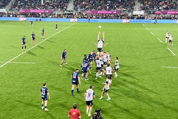 Le CAB s'est imposé à Amédée-Domenech face à Colomiers ce 11 avril.