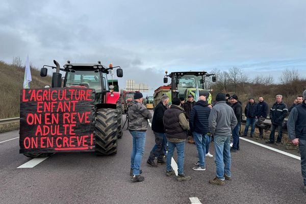 Blocage des agriculteurs en Lorraine