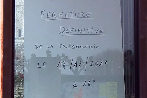 Une trésorerie rurale à nouveau fermée en Dordogne