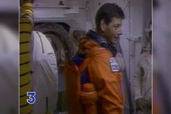 Jean-Jacques Favier a volé dans l'espace lors d'une mission de la navette Columbia, le 20 juin 1996.