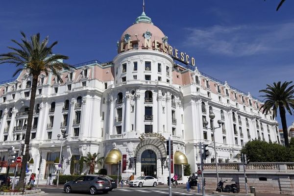 Le Negresco, hôtel mythique de le Promenade des Anglais à Nice.