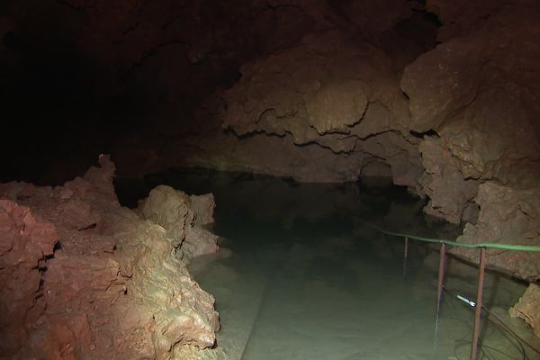 Une centaine de mètres de galeries se retrouve sous l'eau.