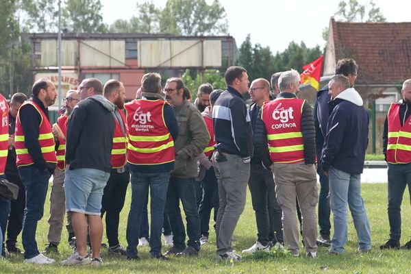 Les salariés CGT d'ArcelorMittal se sont mobilisés vendredi 13 septembre.