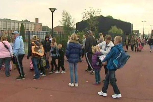 Rentrée des classes ce mercredi à Hautmont.