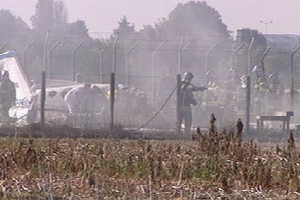 Aéroport de Lyon-Bron le 24/09/2013