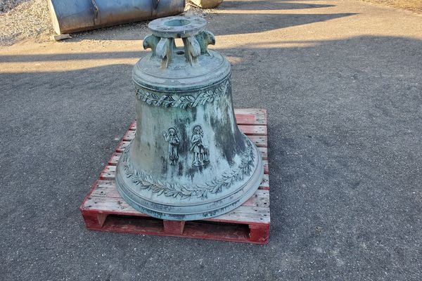 La cloche de l'église Saint-Georges d'Epfig : 200 kg de bronze, envolés!