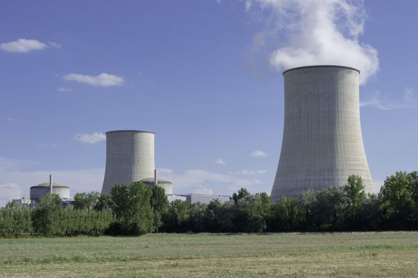 La centrale nucléaire de Golfech.