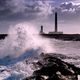 La mer sera très forte aux abords du phare de Gatteville (50) ce SAMEDI.