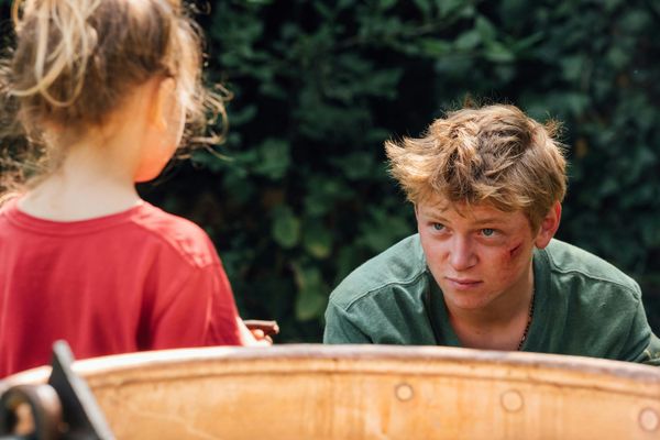 Vingt dieux raconte l'histoire de Totone, fils d'agriculteur dont le père vient de mourir.