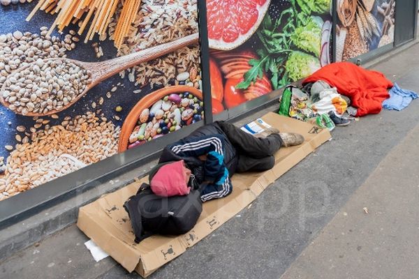 A Bordeaux, près de la moitié des personnes sans domicile ont un emploi. Image d'illustration