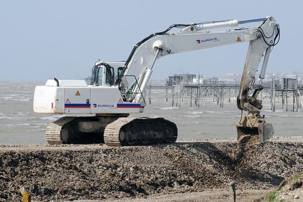 Après la tempête Xynthia en 2010, de nombreux travaux de consolidation ont été entrepris sur le littoral de Charente-Maritime.