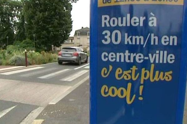 30 km/h dans le centre ville de Beauvais