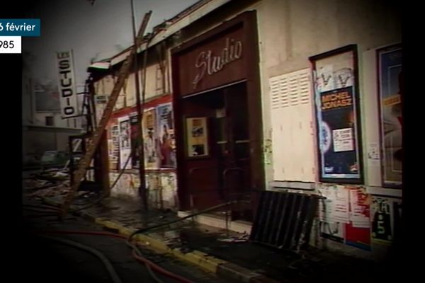 Le 26 février 1985, les cinémas Studio de Tours ont été touchés par un incendie.