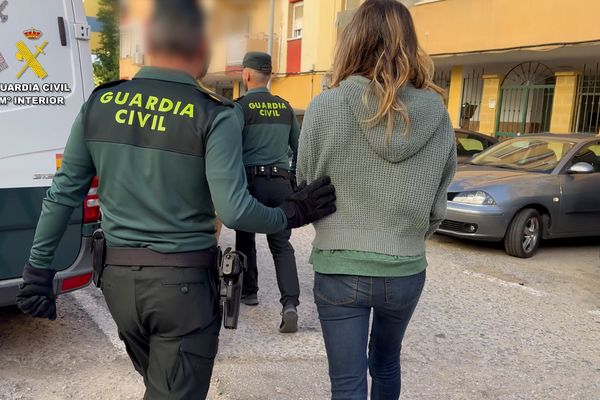 La Guardia civil espagnole a arrêté le couple le 21 décembre 2023 en Andalousie.